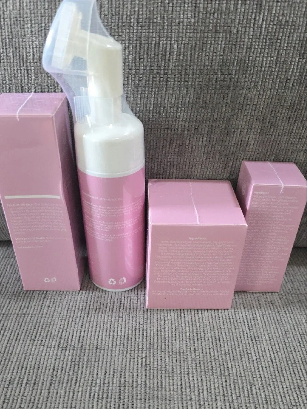 Hydravescent Age Defense 5-in-1 Skincare Collection- Toner, Mousse, Cream, Serum